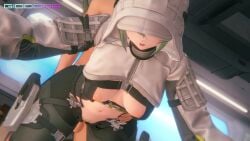 Fluorite (Arknights) Rule 34 Video – Bouncing Breasts