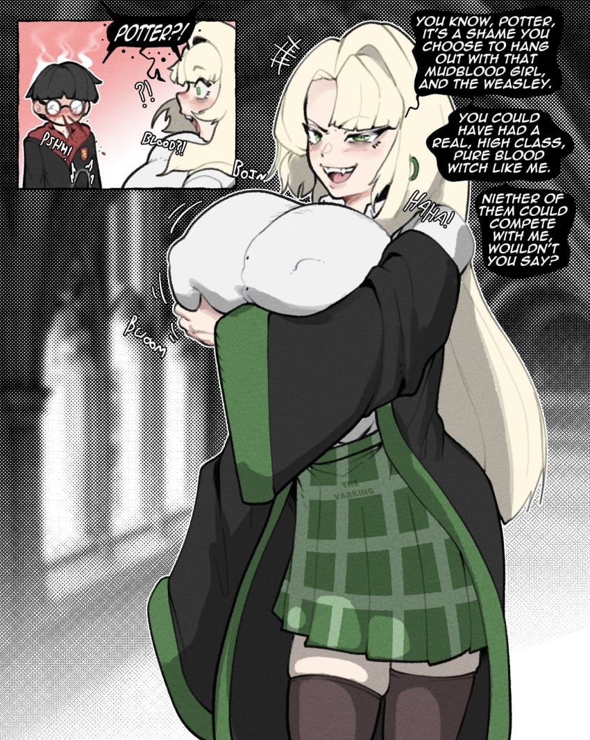 Draco Malfoy Harry Potter Rule 34 – Big Tits & Fangs Hentai Pic