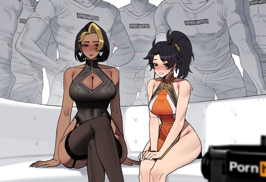 Anran & Domina (Overwatch) Rule 34 – Asian Female