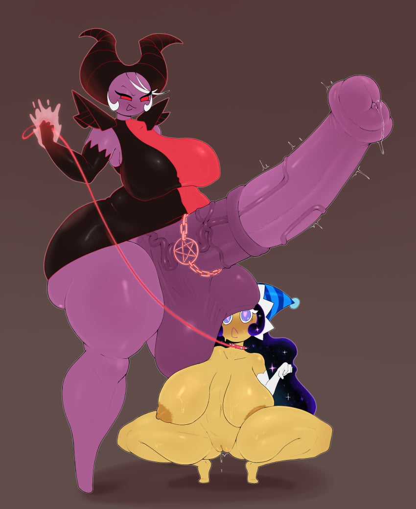 Dark Enchantress Cookie & Moonlight Cookie (Cookie Run) Rule 34