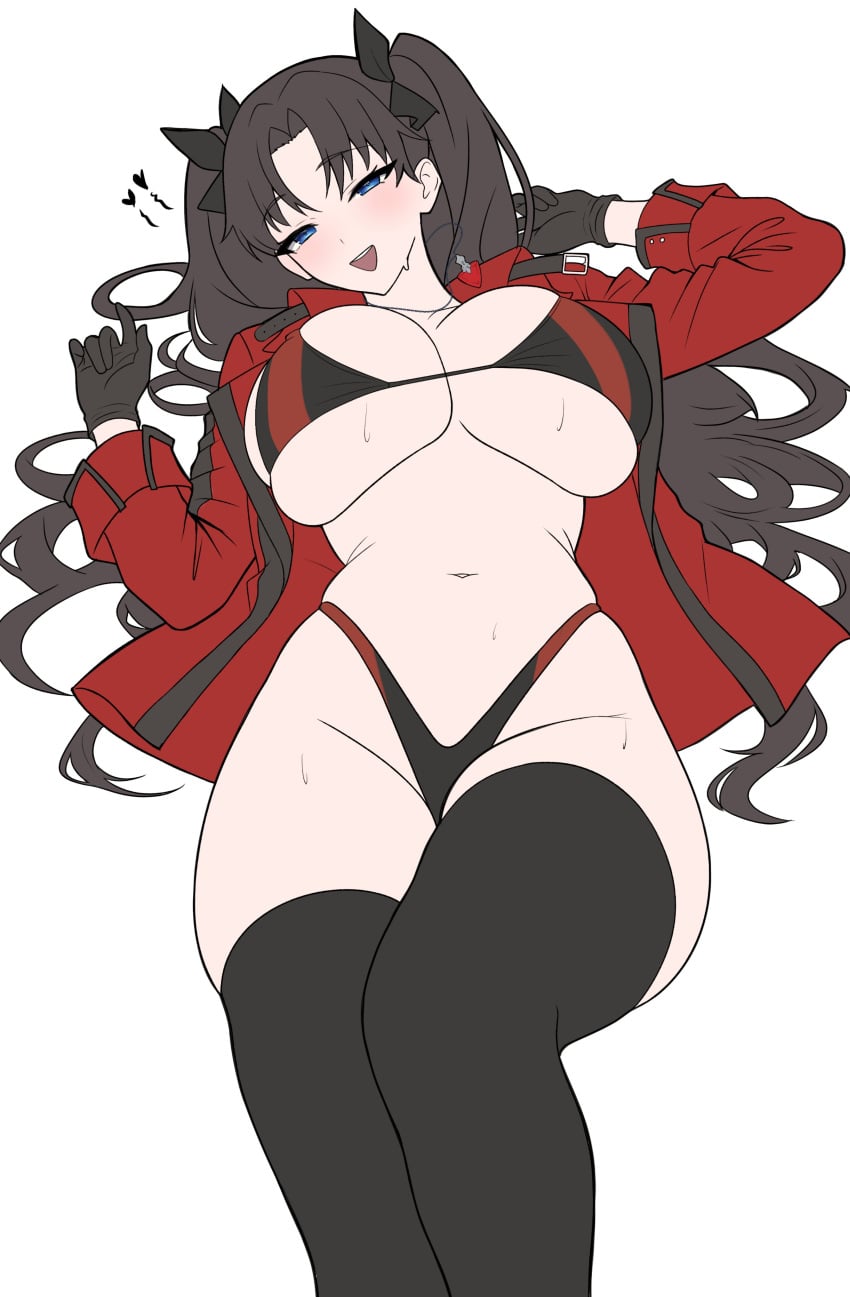Tohsaka Rin & Tohsaka Rin (Fate) Rule 34 – Alternate Breast Size
