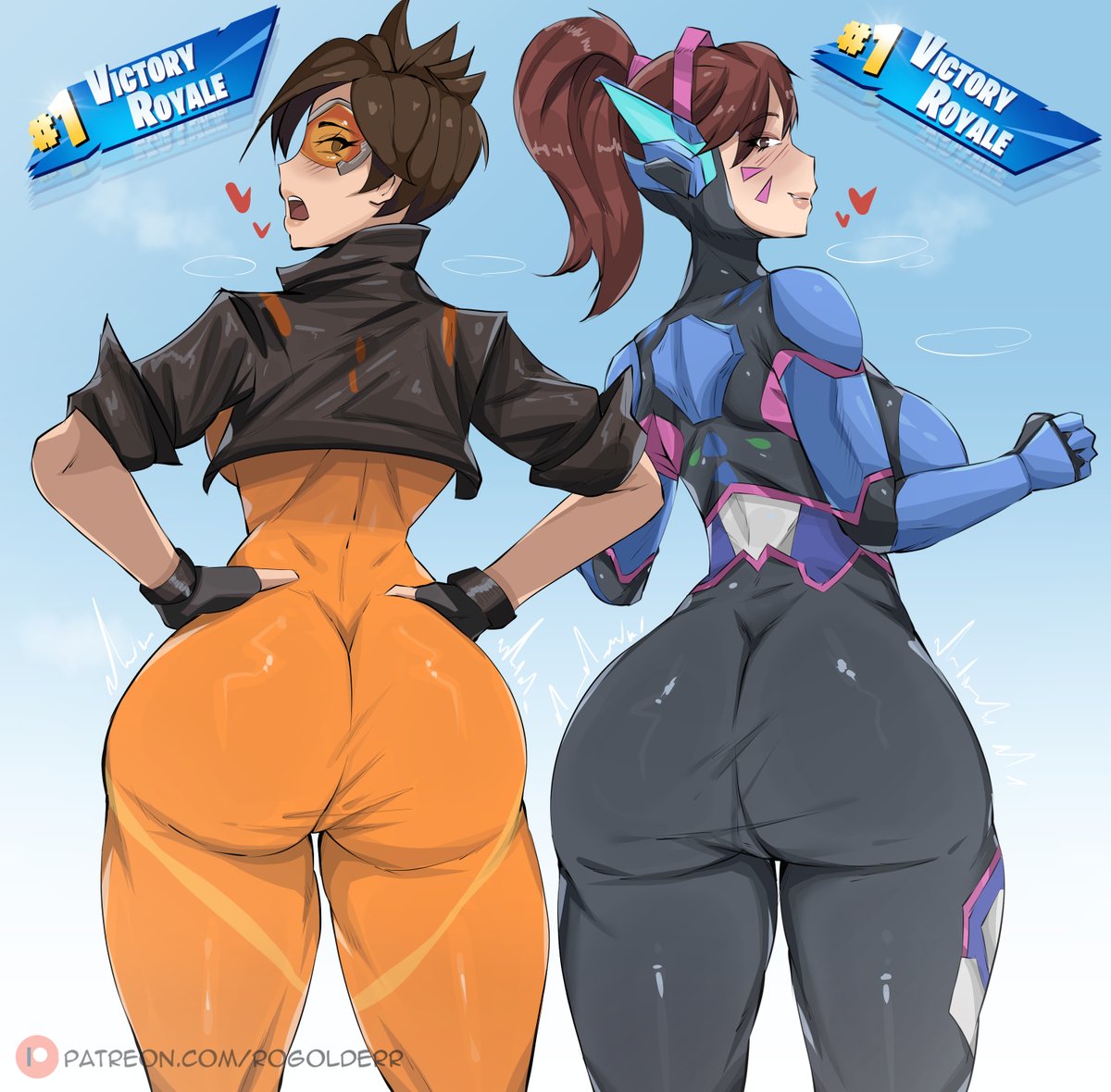 D.va & D.va (Fortnite) Rule 34 – Ass