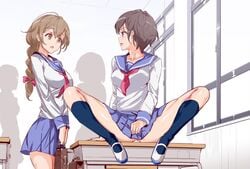 Ami & Kizuki (Ero-note: Ore Ga Nani Shite Mo Mondai Ni Naranai Kyoush…