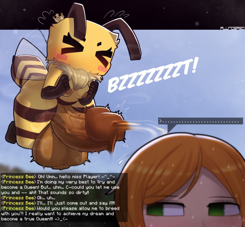 Alex & Bee (Minecraft) Rule 34 – Antennae