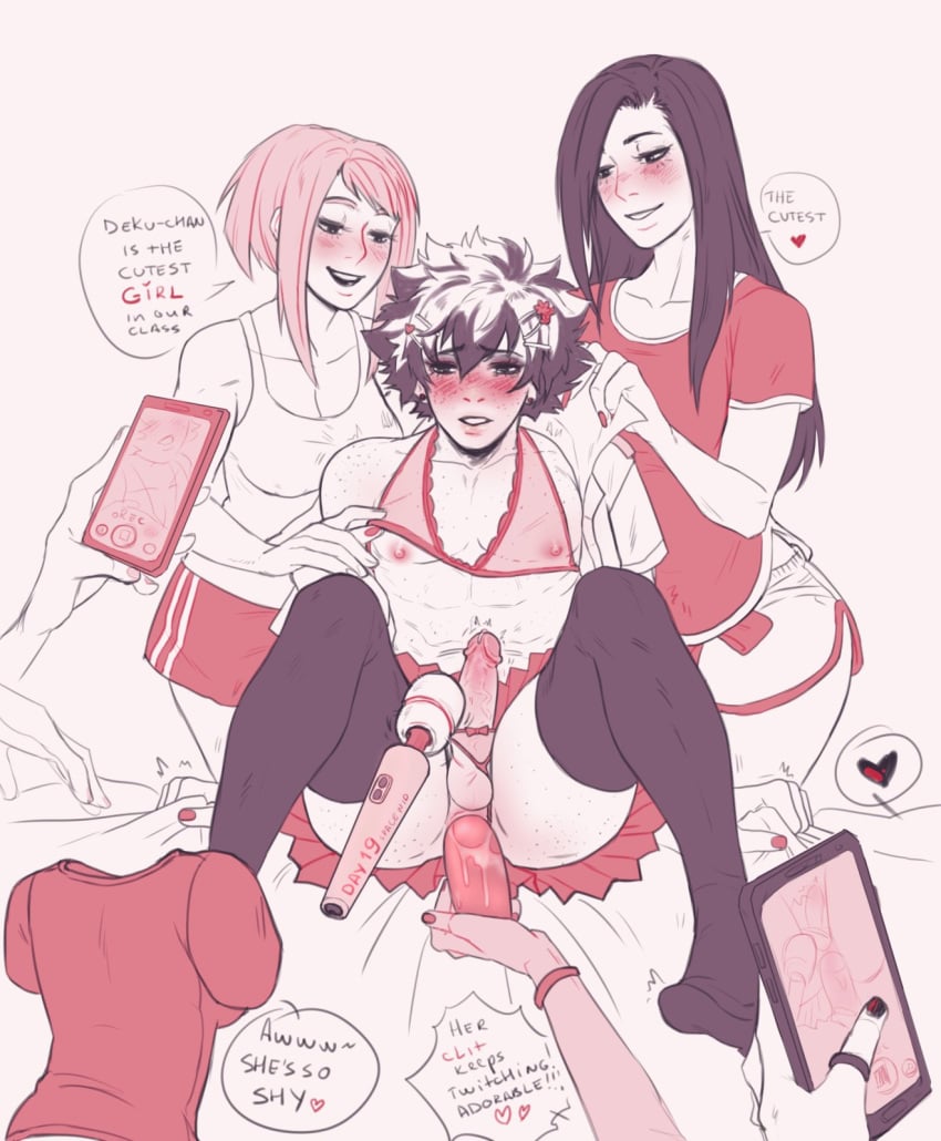 Izuku Midoriya & Kyoka Jiro (My Hero Academia) Rule 34