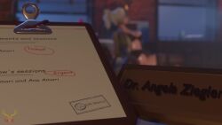 Angela Ziegler & Dr. Ziegler (Overwatch) Rule 34 Video