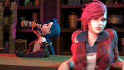 Arcane Jinx & Arcane Vi Rule 34 Video – Bar