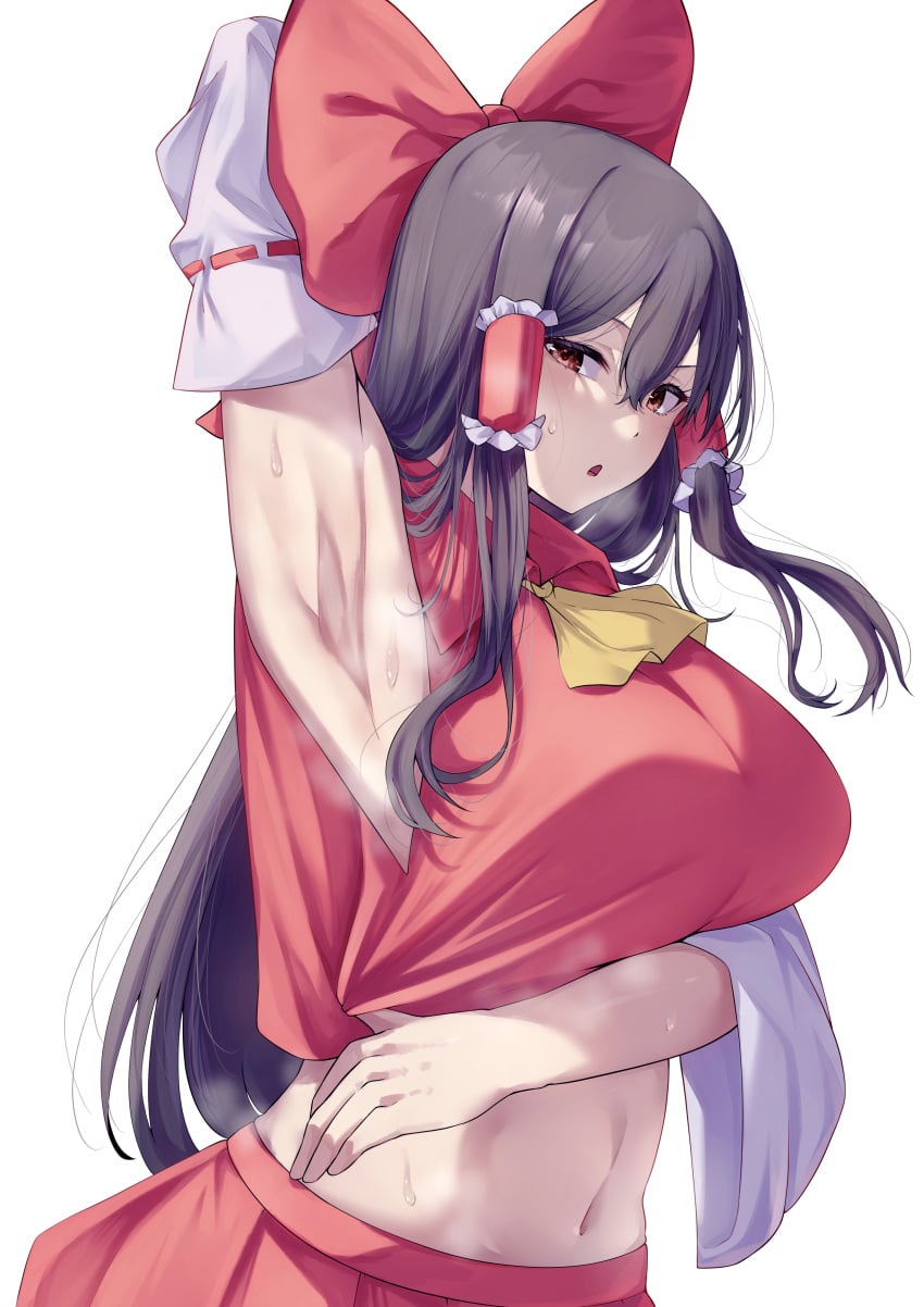 Hakurei Reimu & Reimu Hakurei (Touhou) Rule 34