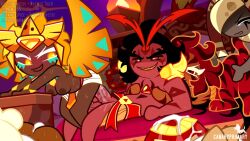 Burning Spice Cookie & Golden Cheese Cookie (Cookie Run) Rule 34 Video
