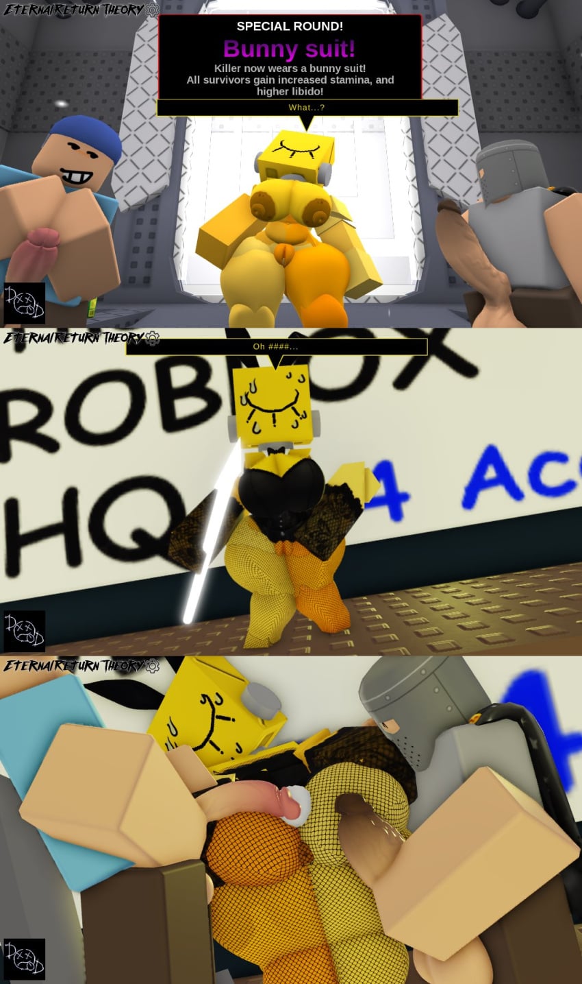 Robloxian & Civilian Roblox Game Rule 34 – Pussy 3D Pic