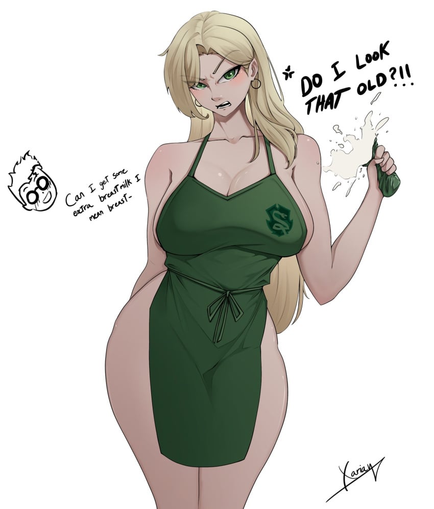 Draco Malfoy Harry Potter Rule 34 – Big Tits & Apron Hentai Pic