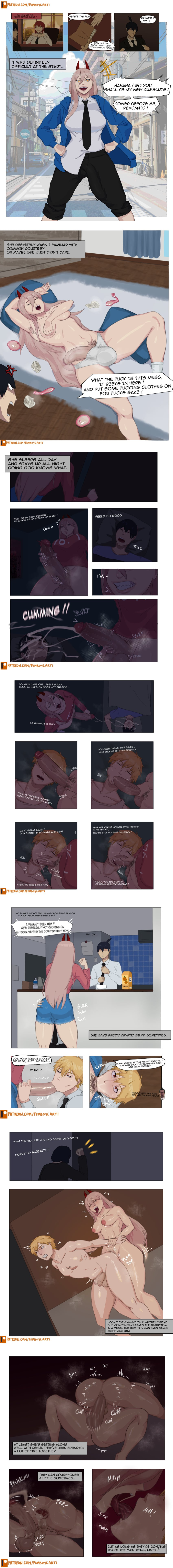 Denji & Hayakawa Aki (Chainsaw Man) Rule 34 – Ahe Gao