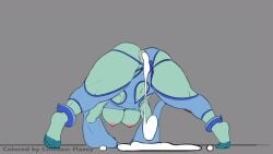 Digimon & Ranamon (Bandai) Rule 34 Video – Abdominal Bulge