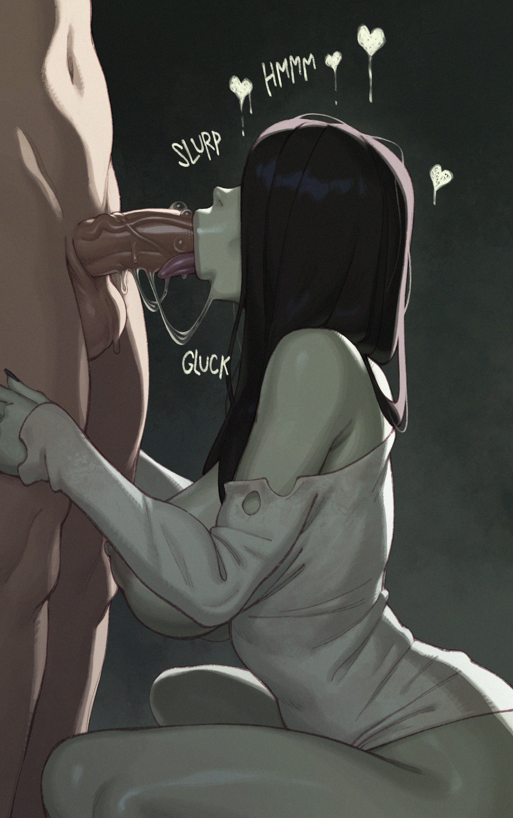 Sadako Yamamura (The Ring) hentai artwork