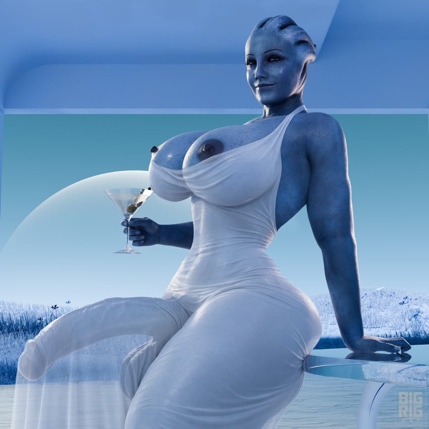 Mass Effect Rule 34 – Futanari 3D Pic by Rigid3d
