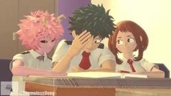 Ashido Mina & Izuku Midoriya (Boku No Hero Academia) Rule 34 Video