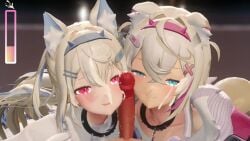 Fuwamoco & Fuwawa Abyssgard (Hololive) Rule 34 Video