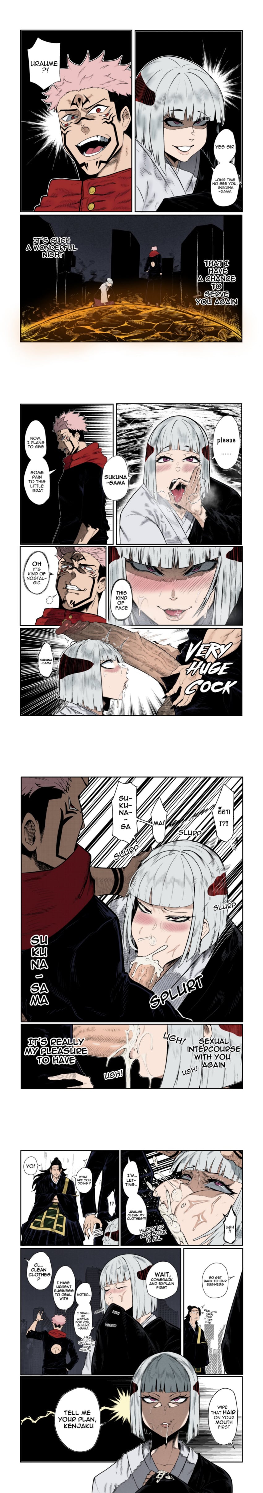 Kenjaku & Ryoumen Sukuna (Jujutsu Kaisen) Rule 34