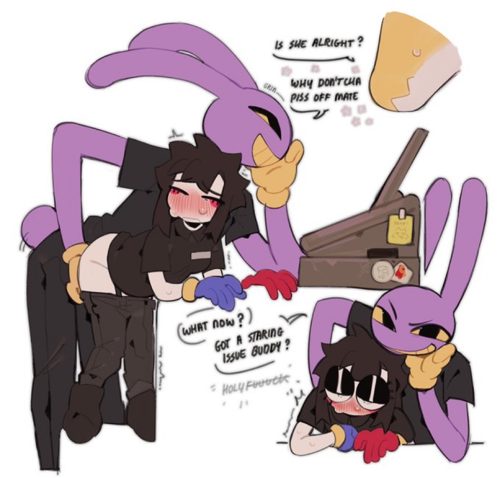 Gummigoo & Jax (The Amazing Digital Circus) Rule 34