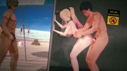 Kitagawa Marin Rule 34 – Stomach Bulge 3D Animation