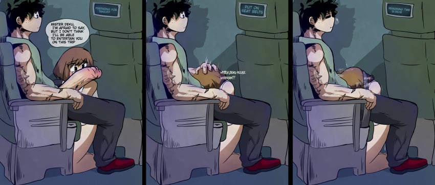 Izuku Midoriya & Ochako Uraraka (My Hero Academia) Rule 34