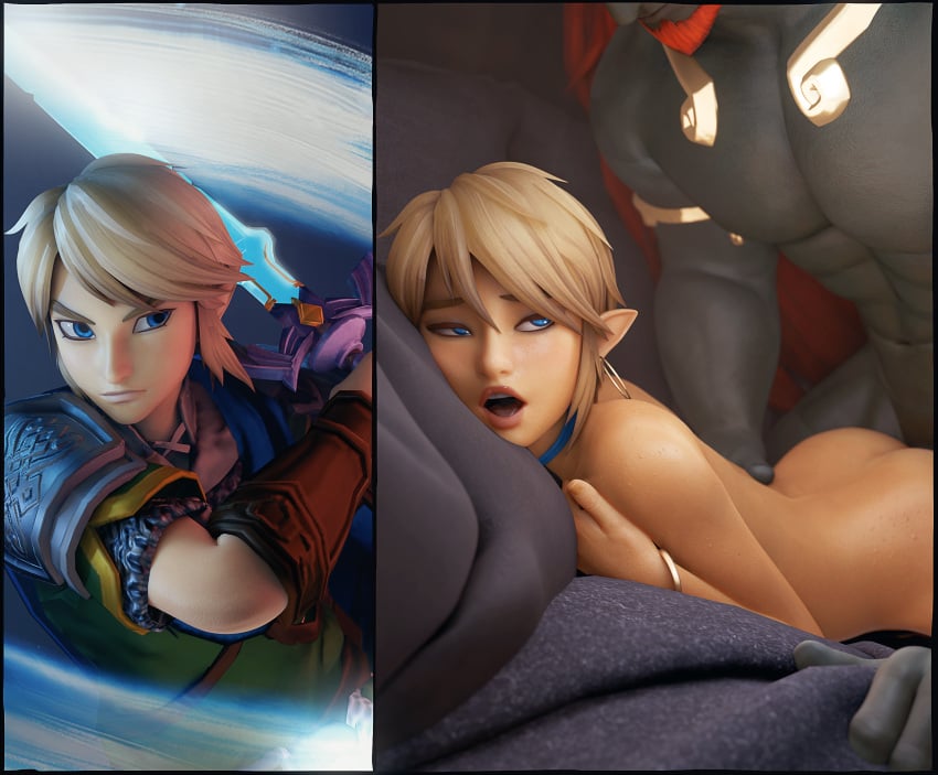 Ganondorf & Ganondorf (Hyrule Warriors) Rule 34
