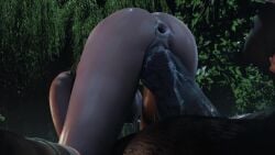 Lara Croft & Lara Croft (Tomb Raider) Rule 34 Video