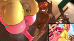Button Mash & Fluttershy (My Little Pony) Rule 34 Video