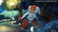 Cinderace & Eeveelution (Nintendo) Rule 34 Video