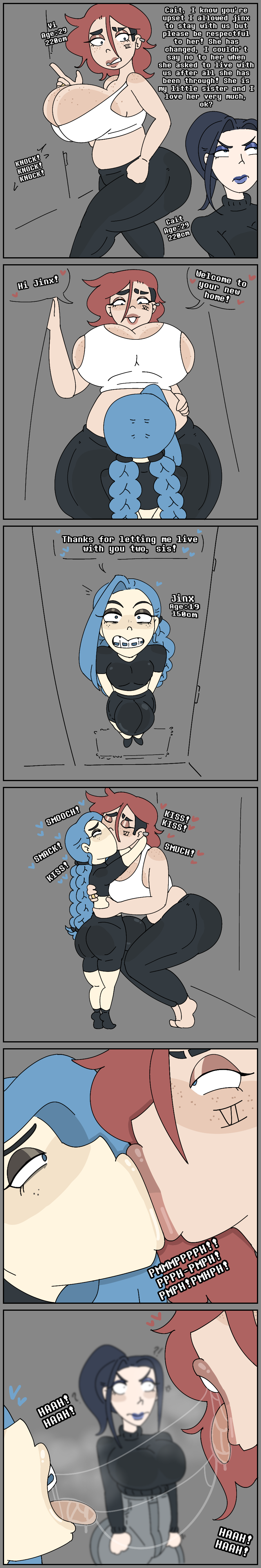 Arcane Caitlyn & Arcane Jinx Rule 34 – Adultery
