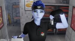 Amelie Lacroix & Widowmaker (Blizzard Entertainment) Rule 34 Video
