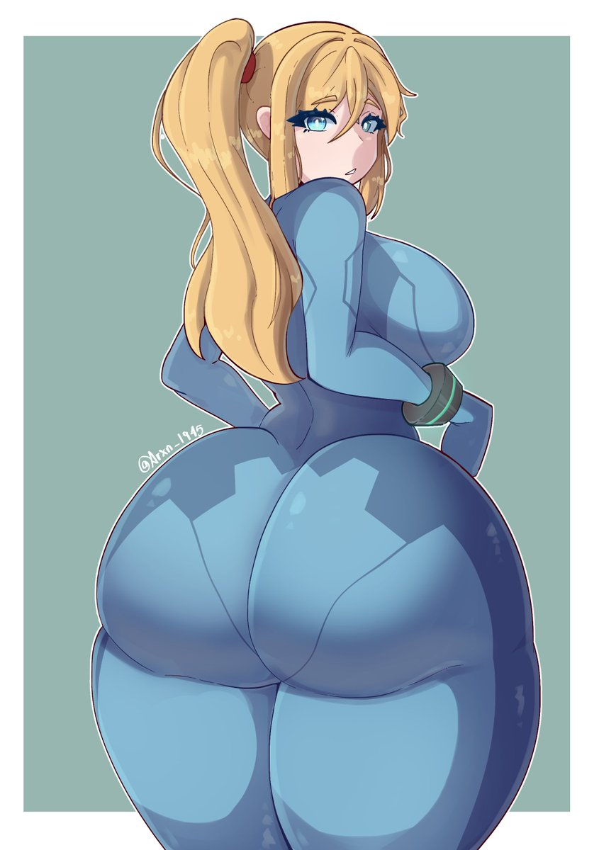 Samus Aran Metroid Rule 34 – Ass Focus & Bodysuit Hentai Pic
