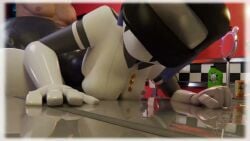 Staffbot Five Nights at Freddy's Rule 34 – Creampie Animation #2