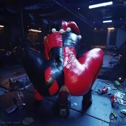 Harley Quinn & Harley Quinn (Batman: Arkham Knight) Rule 34 Video
