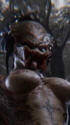 Female Yautja & Yautja (20th Century Studios) Rule 34 Video