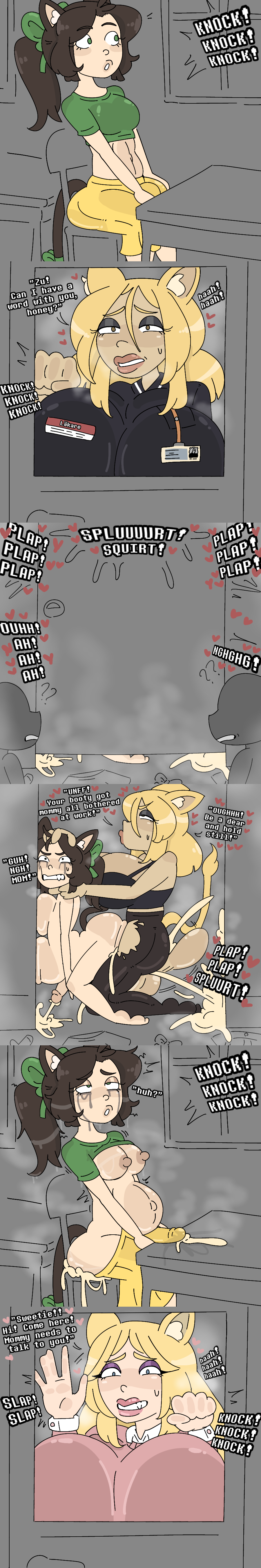 Ellie & Someone Else's Oc Rule 34 – After Anal