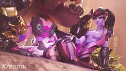 D.va & Doomfist (Blizzard Entertainment) Rule 34 Video