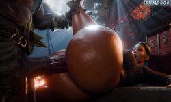 Jane Romero & The Oni (Dbd) Rule 34 Video – Absurdly Large Cock