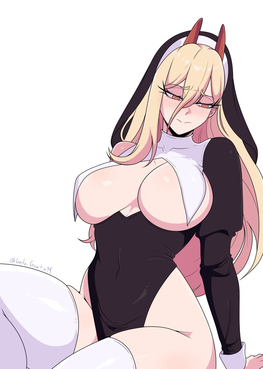 Power (Chainsaw Man) Rule 34 – Alternate Breast Size