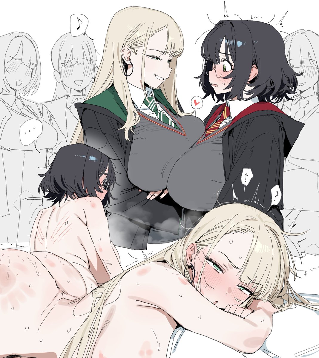 Draco Malfoy Harry Potter Rule 34 – Lesbian Hentai Pic #3