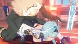Eula & Hilichurls (Genshin Impact) Rule 34 Video