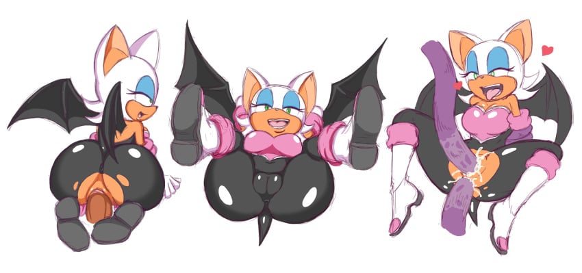 Rouge The Bat (Sega) Rule 34 – Anal