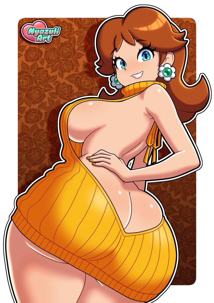 Princess Daisy Mario Rule 34 – Big Tits & Turtleneck Hentai Pic