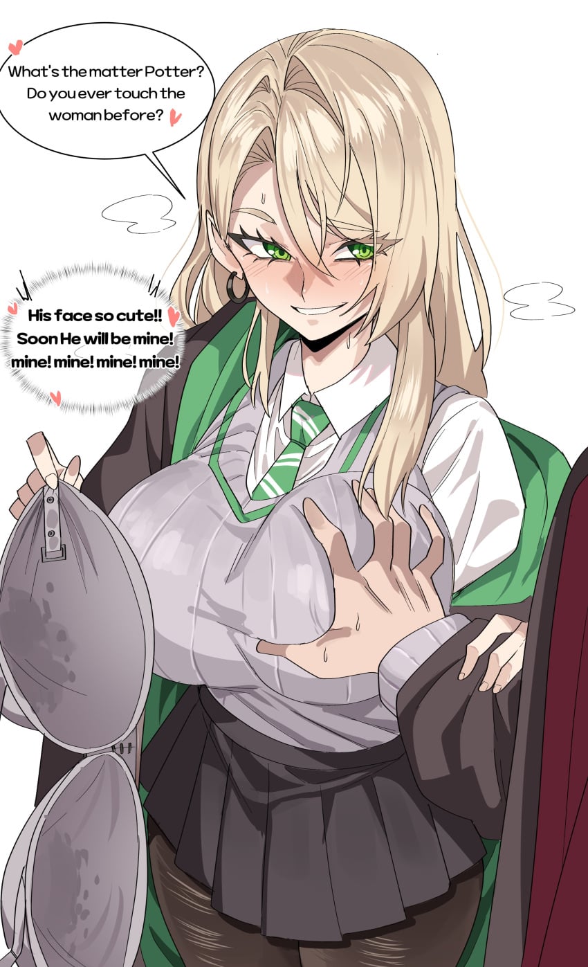 Draco Malfoy Harry Potter Rule 34 – Big Tits & Uniform Hentai Pic