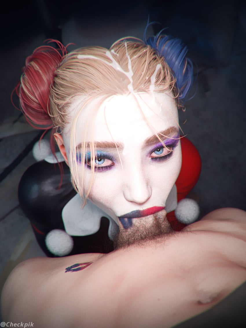 Harley Quinn & Harley Quinn (Batman) Rule 34 – Blonde Hair