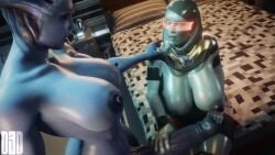Edi & Liara T'soni (Mass Effect) Rule 34 Video