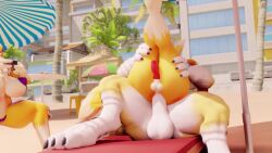 Digimon & Male Renamon (Bandai Namco) Rule 34 Video