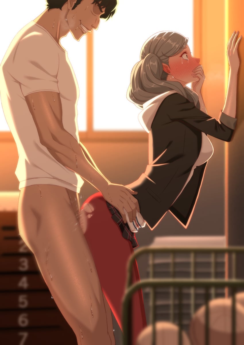 Ann Takamaki & Suguru Kamoshida (Persona) Rule 34