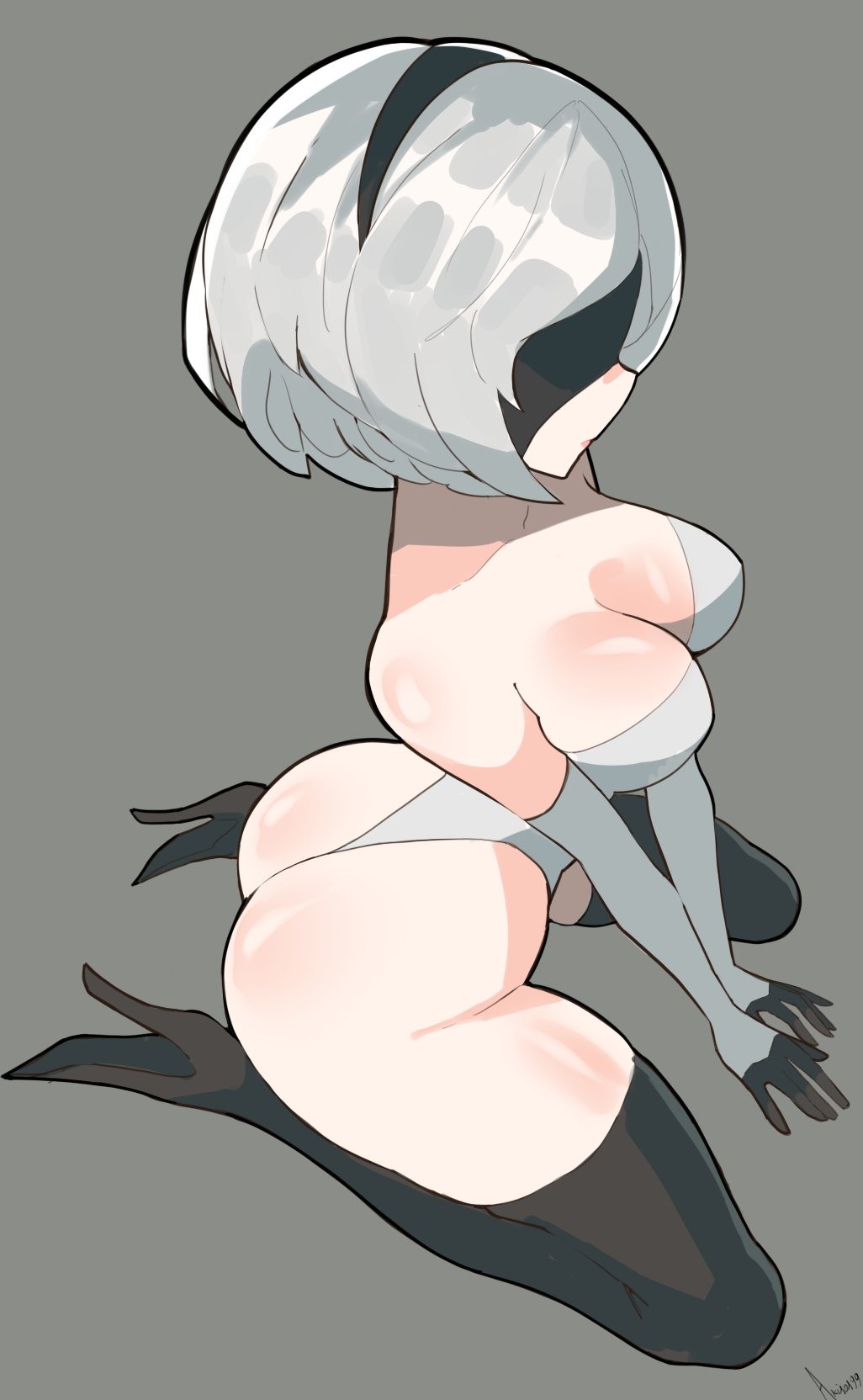 Yorha 2b (Nier) Rule 34 – Adult