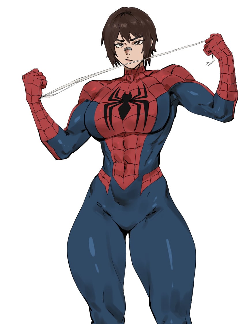 Peter Parker & Petra Parker (Marvel) Rule 34 – Breasts
